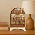 thumbnail image 4 of Books Read This Year Counter, Wooden Books Reading Tracker Sign, Retro Wooden Reading Chronograph Timer, Elegant Gift for Book Lovers Brown 7.87 Inch (1Pcs), 4 of 7