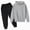 A4-Grey, variant on Ccpelsie Little/Big Boys Pullover Hoodie and Pants Outfit Set for Toddler Kids Fall Winter Clothes(Grey,13-14 Years)