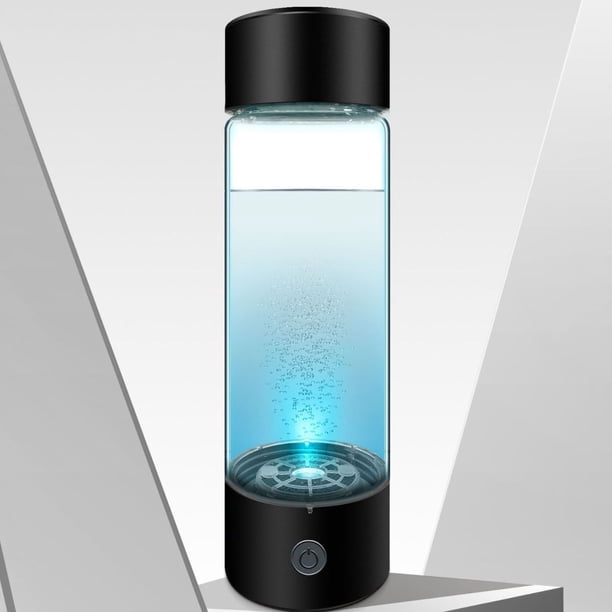 Generador De Agua De Hidrógeno, 410 Ml De Gran Capacidad 1200-1400 Ppb Generador De Agua De Hidrógeno Portátil Almohadilla Inferior EVE De Alta Eficiencia Batería De 700 MAh