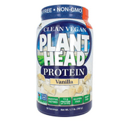 Genceutic Naturals Plant Head Protein Vanilla - 30 Servings Pack of 4