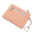 thumbnail image 1 of Zipper Small Coin Money Wallet Card Case Key Case Fashion Ladies Coin Purse Classic Lychee Pattern PU Leather Clutch Thin Simple Bag, 1 of 4
