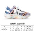 thumbnail image 2 of Sunset Scenery Fashion Women's Nurse Shoes Casual Flat Sneaker Print Ladies Lace Up Light Walking Shoe Breathable Footwear, 2 of 8