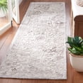 thumbnail image 2 of SAFAVIEH Trace Giuseppe Floral Runner Rug, Brown/Ivory, 2'3" x 9', 2 of 8