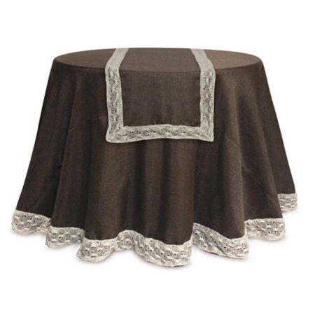 UPC 093422949750 product image for Pack of 6 Opulent Brown & Ivory Christmas Table Runners with Crocheted Edges 70 | upcitemdb.com