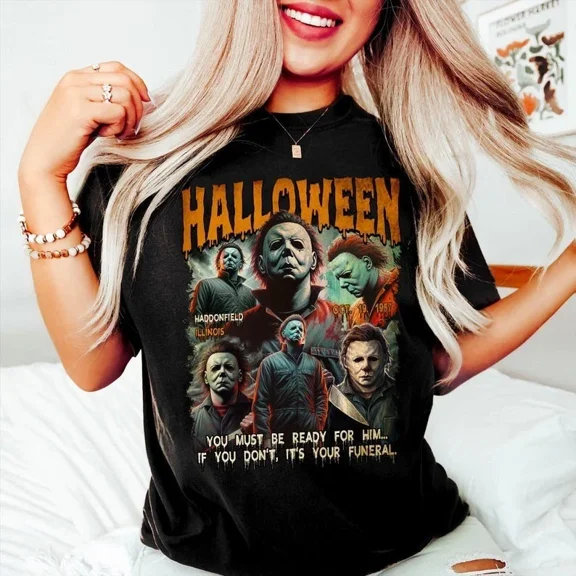 Halloween Michael Myers Shirt Horror Movie T-Shirt