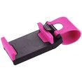 thumbnail image 1 of Reiko Car Steering Wheel Phone Mount - Retail Packaging - Hot Pink, 1 of 4