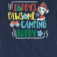 thumbnail image 3 of Paw Patrol - Daddy's Pawsome Camping Buddy - Toddler And Youth Long Sleeve Graphic T-Shirt, 3 of 6