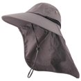 thumbnail image 1 of Sombrero Para El Sol Al Aire Libre Para Hombres Con Protección Upf 50+ Gorra De Safari Sombrero De Pesca De Ala Ancha Con Solapa Para El Cuello matsuzay AP007887-04, 1 of 6