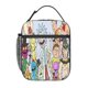 thumbnail image 1 of Bolsa de almuerzo Rick y Morty, linda bolsa de almuerzo con aislamiento, contenedor de almuerzo reutilizable, bolsa de almuerzo térmica, bolsa de mano para picnic, viajes al aire libre, 1 of 5