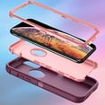 thumbnail image 2 of Petocase for iPhone Xs Max Case,Shockproof Dust/Drop Proof 3-Layer Full Body Protection [Without Screen Protector] Rugged Heavy Duty Durable Cover Case,Purple/Pink, 2 of 6