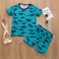 thumbnail image 3 of Vedolay Girls Summer Short Sets Summer Girls Suit Foreign Style Girl New Mesh Lace Top Embroidered Shorts Set,Green 12-18 Months, 3 of 5