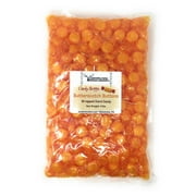 YANKEETRADERS Brand Butterscotch Buttons, Wrapped Candy, 4 Pound