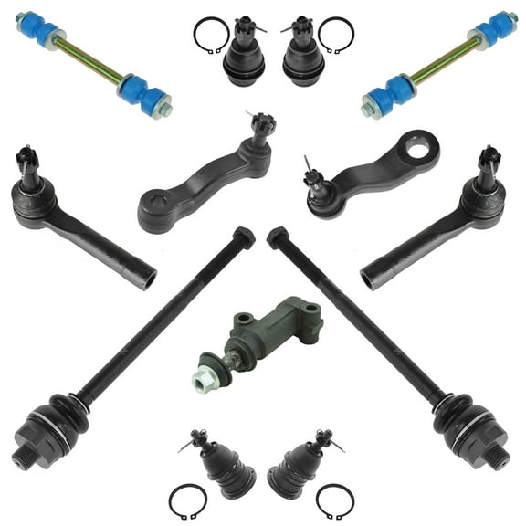 TRQ For 99-06 07 Silverado Sierra Tahoe 13pc Ball Joint Tie Rod Suspension Kit PSA58760 Fits select: 2001-2006 CHEVROLET TAHOE, 1999-2000 CHEVROLET SILVERADO C1500