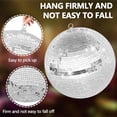thumbnail image 3 of Yedigre Reflective Disco Ball for Party Wedding Decor, 12/16/20/24 Inch Hanging Mirror Ball with Easy Hanging Hook, Reusable for Christmas Bar Disco, 3 of 9