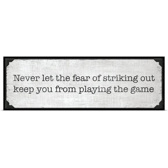 Great BIG Canvas | Rolled N Harbick Poster Print entitled Playing the Game
