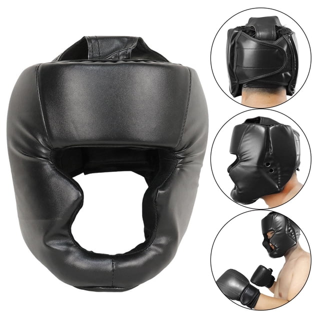 Casco de boxeo Shamjiam Head Guard Boxeo Sparring Protección para la cabeza suave 58 a 66CM
