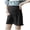Black, variant on Pants for Women, Plus Size Solid Color Stretchy Legging Style with Elastic Waistband, Polyester Blend, Casual Daily Wear