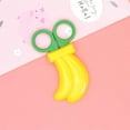 thumbnail image 3 of Safety Scissors Craft Scissors Training Scissors Fruit Vegetable Shape Scissors with Protective Cover, 3 of 3