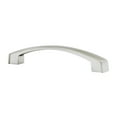 thumbnail image 1 of 2 Pack Bow Style 5-1/32" Inch Center To Center Brushed Nickel Cabinet Hardware Pull / Handle, 1 of 4