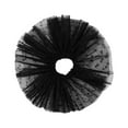thumbnail image 4 of Pinzas para el cabello para mujeres, pinzas para peinar, pinzas para el cabello para niñas, malla de encaje, lazos para el cabello con lunares, coletas largas, gomas elásticas, coletas, lazos para el, 4 of 4