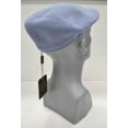 thumbnail image 4 of Mens Bruno Capelo Mid Blue Cap 100% Wool Ivy Cap Hat ML-414, 4 of 4
