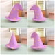 thumbnail image 5 of Sombrero de bruja para mascarada de Halloween, sombrero de bruja de fieltro para Cosplay, sombrero de disfraz de Halloween, 5 of 5