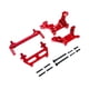 thumbnail image 4 of Accesorios de actualización de automóviles y soporte de choque de carrocería Accesorios livianos fáciles de instalar soportes de choque resistentes Rojo, 4 of 10