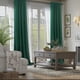 thumbnail image 2 of Cortinas Pitalk Hunter Green, 52 x 213 cm, mezcla de lino, 2 paneles, 2 of 8
