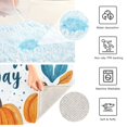 thumbnail image 4 of Yayeee Bath Rugs for Bathroom Floor Non Slip Non Skid Contour Soft Absorbent Pumpkins Pattern Machine Washable Mat, 4 of 5
