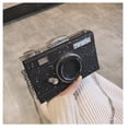 thumbnail image 5 of Dengmore Daily Casual Crossbody Bag Glitter Camera Shaped Bag Crossbody Bag Small Crossbody Purse Evening Clutch Camera Shaped Purse Glitter Handbag For Women, 5 of 9