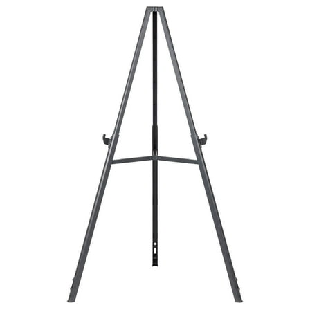 Heavy Duty Display , 35.62" to 61.22" High, Plastic, Black