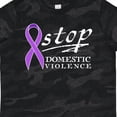 thumbnail image 4 of Inktastic Stop Domestic Violence-purple Ribbon Boys or Girls Toddler T-Shirt, 4 of 5
