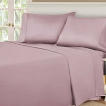 Superior Egyptian Cotton 530 Thread Count Deep Pocket Sheet Set, Full Size, Lavender