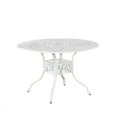 thumbnail image 4 of Homestyles Capri Aluminum 5 Piece Outdoor Dining Set in White, 4 of 7
