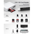 thumbnail image 2 of SIISLL USB 3.0 Type C Memory Card Reader for SD/Micro SD Cards, 2 of 7