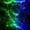 Green Blue, variant on Homewish Glowing Lightning Twin Duvet Cover,Contemporary Aesthetic Twin Bedding,Black Reversible,2pcs,1 Duvet Cover and 1 Pillowcase