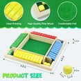 thumbnail image 2 of Shut The Box Game Wooden Rytopt para familias de 2 a 4 jugadores, 2 of 6