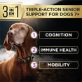 thumbnail image 2 of Purina Pro Plan AdvantEDGE Large Breed Senior Support Plus Chicken and Rice Formula Shredded Blend Dry Dog Food for Senior Dogs, 22 lb Bag, 2 of 7