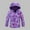 Purple, variant on Eltusu Girls Jackets, Hooded Windproof Lightweight Waterproof Spring Fall Outerwear Purple Size 7-8 T
