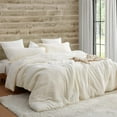thumbnail image 3 of Coma Inducer Git Cozy - ® Oversized Comforter Set - Taupe White Queen, 3 of 5