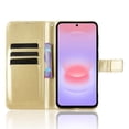 thumbnail image 5 of Wallet Case for Samsung Galaxy A37 5G with Card Holder, PU Leather Flip Phone Case with Kickstand Magnetic Closure Wrist Strap Gold, 5 of 5