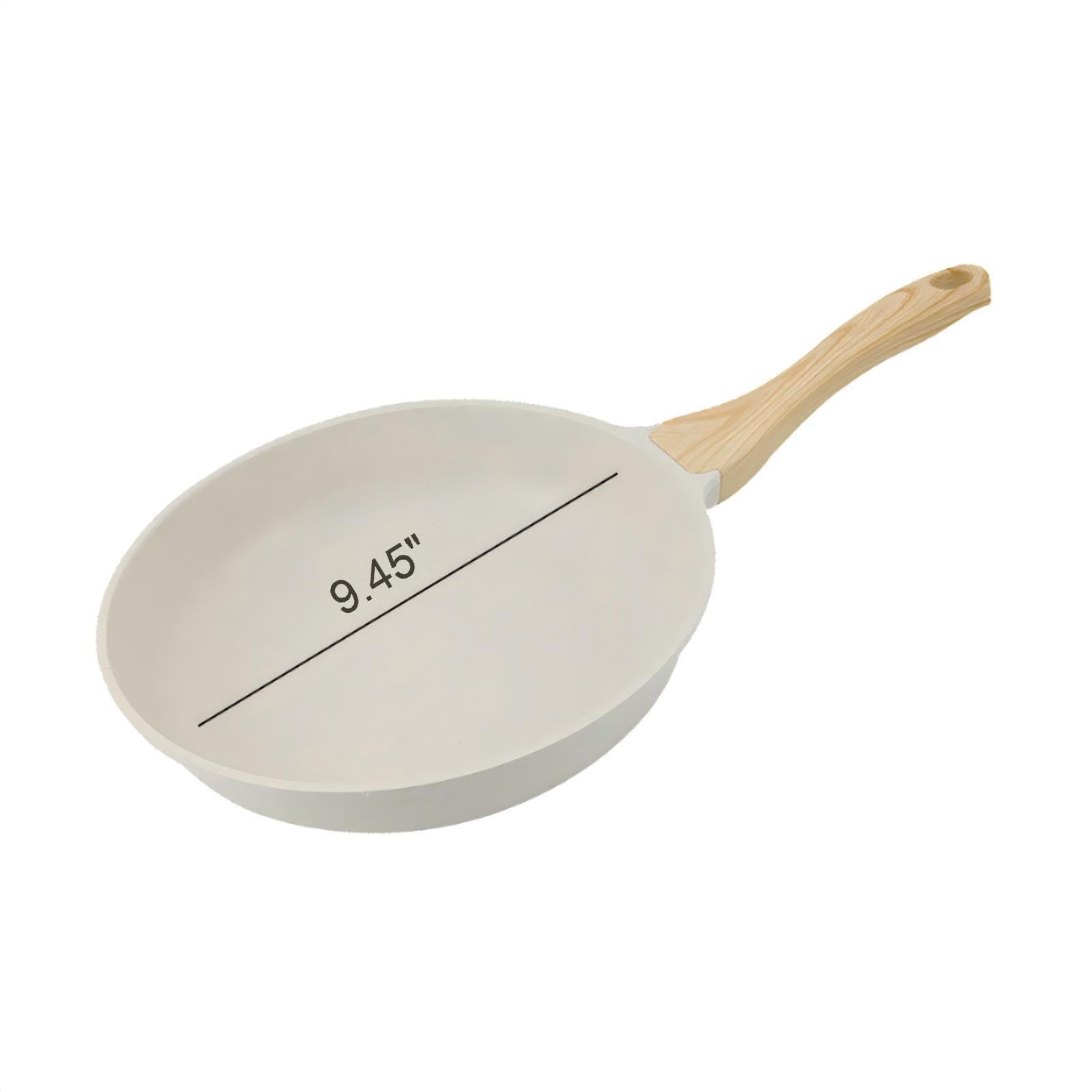 Ongmies Frying Pan, Non Stick Frying Pans, Home Multi Functional Non Stick Pan: Perfect for Steaks Pancakes and Breakfast Compatible with Induction Cookers and Stoves