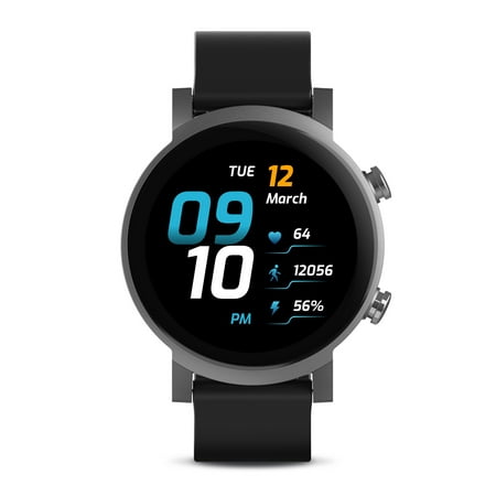 Ticwatch E3 Smartwatch Wear OS by Google for Men Women Fitness Monitor IP68 Waterproof Black