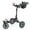 Black/Red, variant on Bag Boy Golf Volt Electric Cart Black/Red
