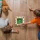 thumbnail image 4 of Ropoda Shut The Box Juego de dados de madera (2-4 jugadores) para niños y adultos [Juego de mesa de madera grande de 4 caras, 8 dados + reglas de Shut The Box] Juego divertido para, 4 of 5