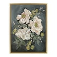 thumbnail image 3 of Kate and Laurel Sylvie Day 24 Framed Canvas Wall Art by Annie Quigley, 18x24 Gold, Soft Botanical Flower Bouquet Art for Wall Home Decor, 3 of 7