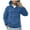 Blue #017, variant on Tactical Hoodies for Men Quater-Zip up Pullover Vintage Sweatshirt Casual Comfort Cargo Hoodies with Multi Pockets Green XL
