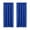 Blue, variant on Lumxatz Blue Blackout Curtains for Bedroom 45 Inch Length 2 Panels Set, Soft Fabric Room Darkening Curtains for Living Room Window, Wide 38x Long 45 Inches