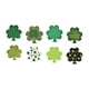 thumbnail image 1 of Injueey St Patricks Day Stickers Green Lightweight Shapes Beautiful Shamrock Pray for the Coming of Luck Glitter Appearance Leaf Type3 NO3 Injueey HA060182-00, 1 of 6
