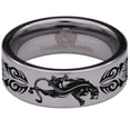 thumbnail image 2 of Panther Tungsten Carbide Ring, 2 of 9